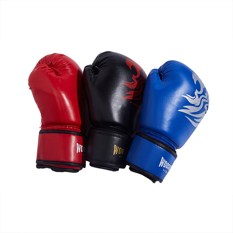 Velcro boxing gloves